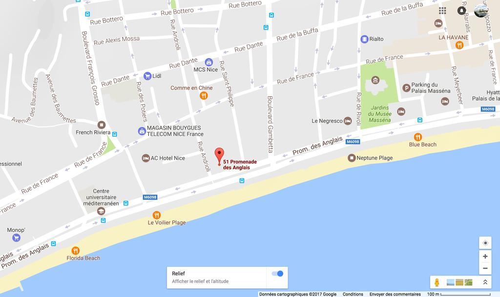 Nice Beach - Promenade Des Anglais Dış mekan fotoğraf